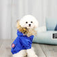 Cozy Pet Dog Outfit with Wool Hat, Warm Polyester & Cotton Clothing Set for Winter