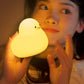 Duck Silicone Lamp – USB Rechargeable Dimmable Night Light (Warm 3000K)