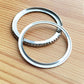 Fine Steel Dog-Tooth Ring Bottom Bracket Gasket, Steel Support Gasket for 40mm Mechanical Watches