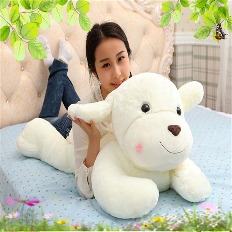 Cute Dog Plush Toy, Soft Short Plush Stuffed Animal for Kids & Adults
