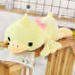 Cloud-Soft Comfort: Soothing Duck Doll Plush Pillow (Crystal Super Soft).