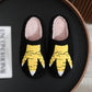 Creative Ostrich & Chicken Feet Slippers, Winter Plush Indoor Cotton Slippers for Couples
