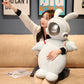 Creative Astronaut Bunny Plush Toy, Soft Space Rabbit Doll