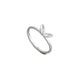 New Style Bunny Ring, Women’s Cartoon Cute Alloy Rabbit Ring (Adjustable)
