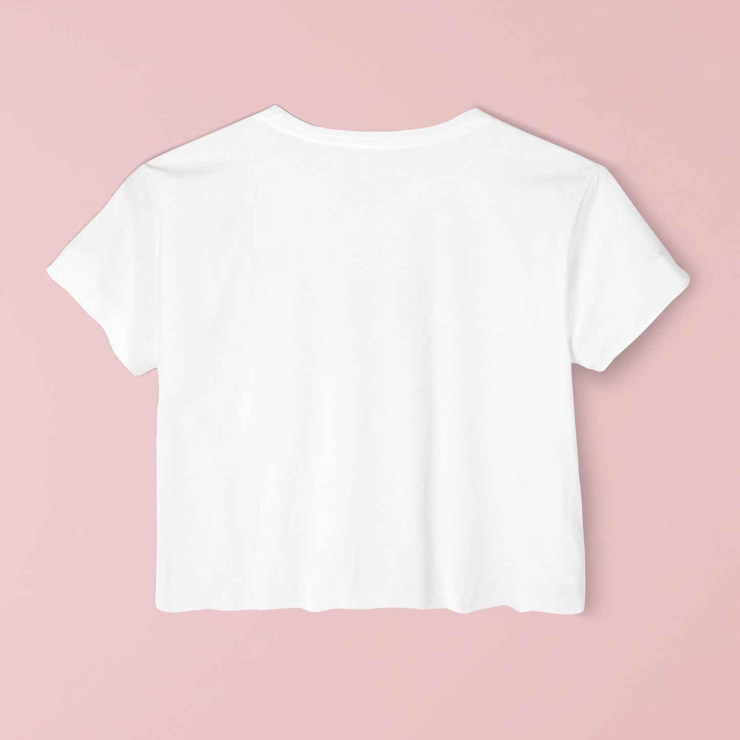 Lucky Girl Crop Top - Pastel Festival Graphic Tee for Women
