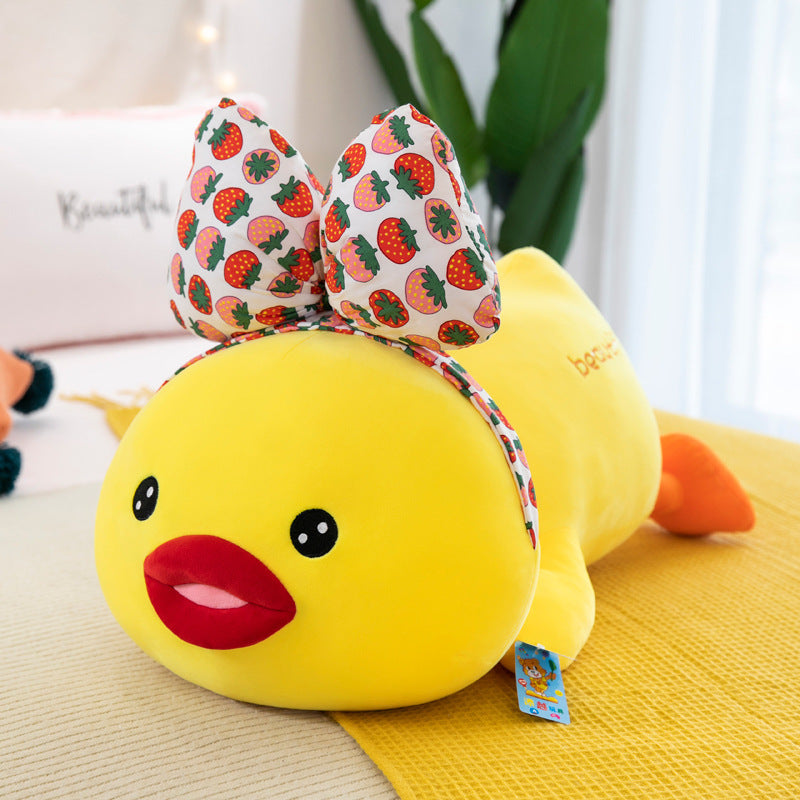 Glamorous Comfort: Makeup Duck Plush Toy Doll (Super Soft Elastic).