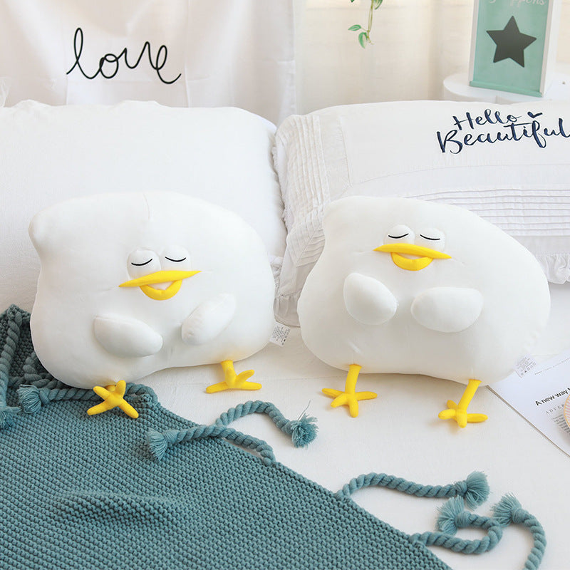 Soft Cute Sleeping Chicken Doll – Stretch Super Soft Plush Toy