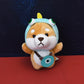 Corgi Dog Doll Bag Pendant, Super Soft Plush Animal Keychain