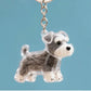 Dog Fur Storage Cute Pendant Keychain Bag Charm