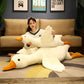 Big White Geese Pillow Doll – Cute Plush Duck Toy in Multiple Large Sizes