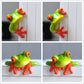 Desktop Fun: Cute Creative Resin Frog Sticker Ornaments (Peeping or Watching).
