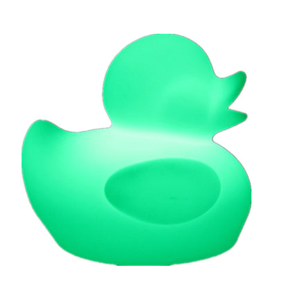 Mood Lighting & Music: LED Rechargeable Luminous Duck Table Lamp with Bluetooth Audio.