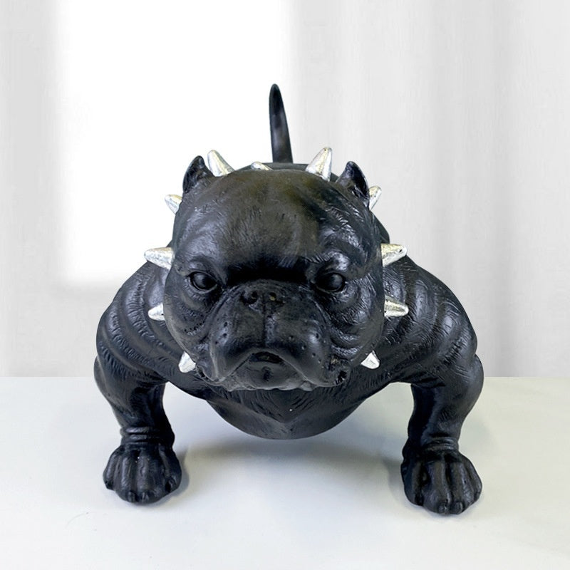 Dog Ornaments for Home Decoration, Modern Simple Resin Figurines for Living Room & Study