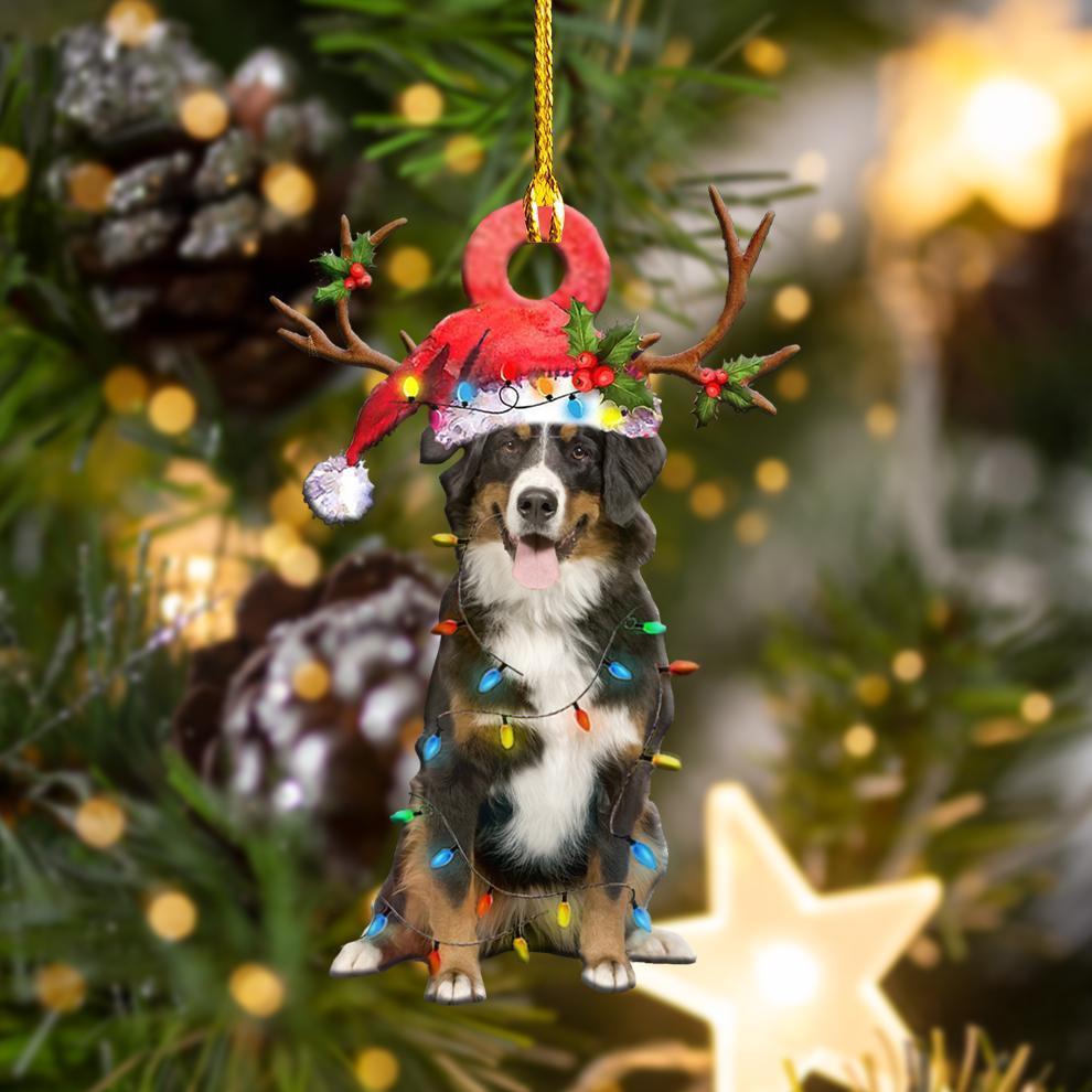 Sleeping Angel Dog Car Pendant, Cute Acrylic Hanging Ornament for Cars, Doors & Home Decor