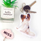 Cat & Dog Custom Photo Pet Keychain, Personalized Double/Single-Sided Print Charm