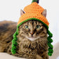 Halloween Cat & Dog Knitted Pet Hat, Wool Cartoon Costume for Pets