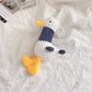 Net Red Trend: Cheering Duck Ugly Cute Plush Small Pendant for Bags & Keychains.