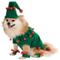 Cute Dog Cat Costume Christmas Cloak, Halloween Disguise Pet Transformation Outfit