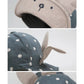 Cartoon Cute Bunny Soft-Brim Baseball Hat, Adjustable Cotton Cap for Kids