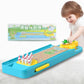 Kids' Fun: Mini Frog Bowling Educational Game for Cognitive Development.