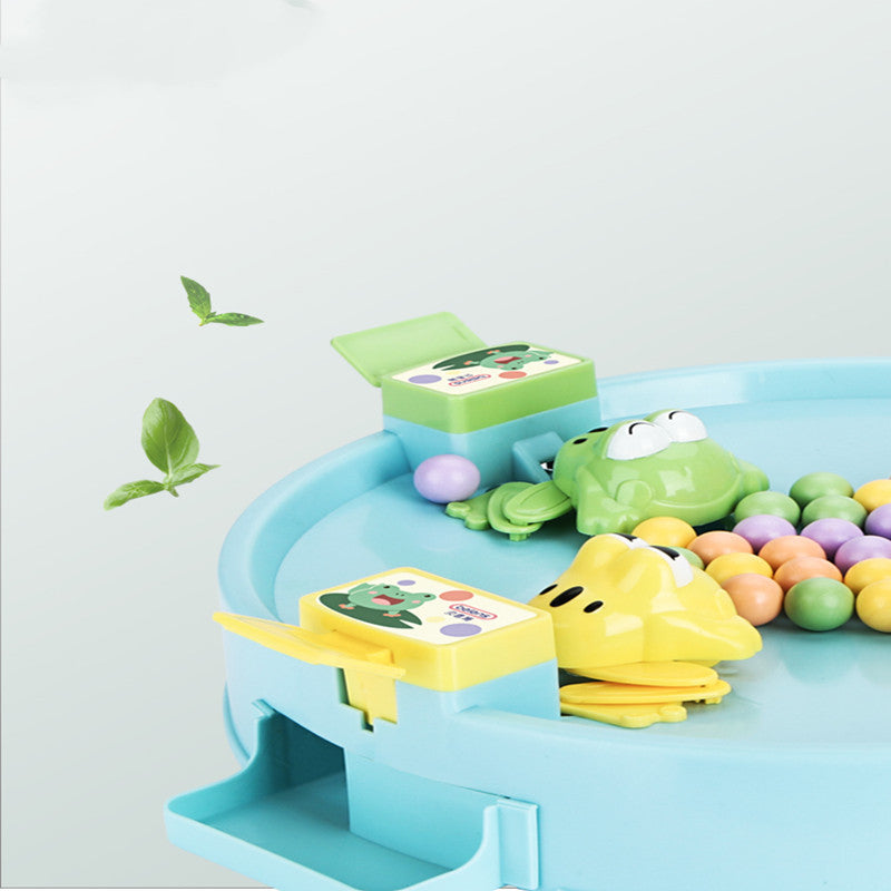 Family Fun: Puzzle Frog Peas Board Game Series for Parent-Child Interaction (Ages 3+).