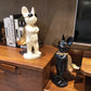 Lucky Cat & Dog Resin Ornaments, Creative Nordic-Style Shop Counter Decoration & Opening Gift