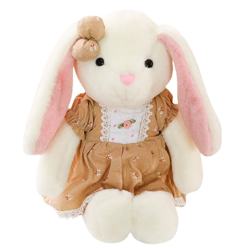 Timeless Snuggles: Bunny Doll Ragdoll Plush Toy (Short Plush, PP Cotton Filled).