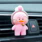 Kawaii Café Duck Toy – Cute Cartoon Plush Duck Doll for Car Decor & Gifts