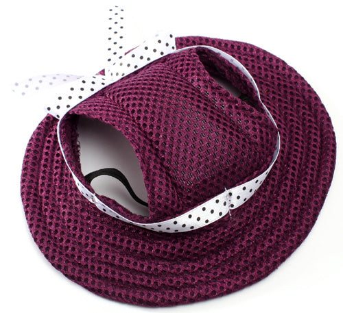 Breathable Pet Dog Baseball Cap, Sun Hat for Teddy, Bichon & Small/Medium Dogs (S/M)