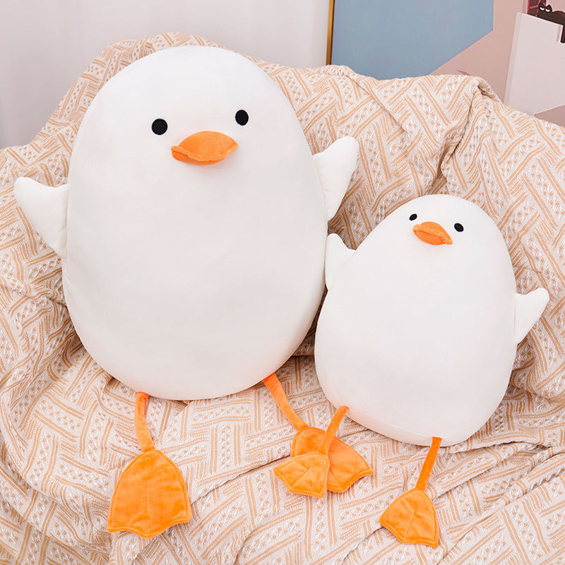 Soft Warm Hug Duck Plush Doll – Super Soft Elastic Plush Toy for Children & Teens