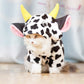 Winter Cow Costume Hoodie for Pets, Warm Hooded Sweatshirt for Dogs & Cats (XS–XL)