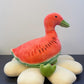Watermelon Fruit Duck Stuffed Toy – Cute Plush Doll Throw Pillow (30 cm)