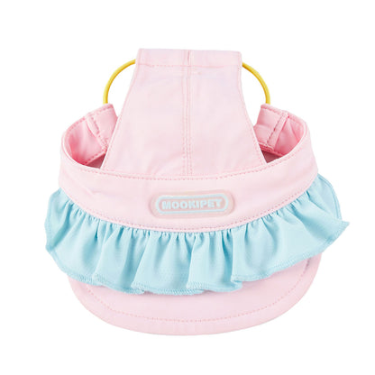 Dog Hat with Ear Holes, Exposed Ears Pet Cap for Small Dogs (Bichon, Schnauzer)