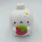 Stress Relief Squeeze: Painted PU Slow Rebound Animal Toy (Chicken, Rabbit, Hamster Styles).