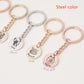 Ins Pet Cat and Dog Photo DIY Keychain