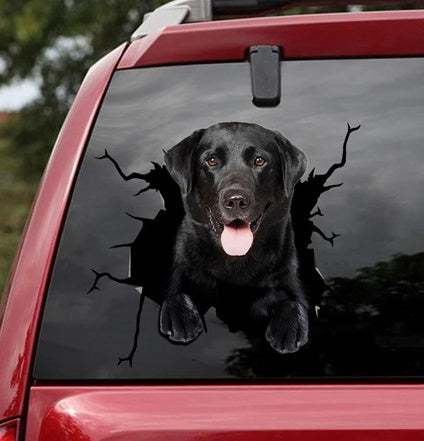 Sleeping Dog Angel Car Pendant, Acrylic Hanging Ornament for Cars, Doors & Home Decor