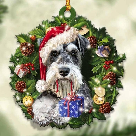 Sleeping Dog Angel Car Pendant, Acrylic Hanging Ornament for Cars, Doors & Home Decor