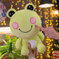 Crystal Soft Comfort: Cute Little Frog Plush Doll for Gifts and Decoration.