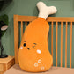 Giant Fried Fun: Large Chicken Leg Throw Pillow Plush Toy (50-100cm).