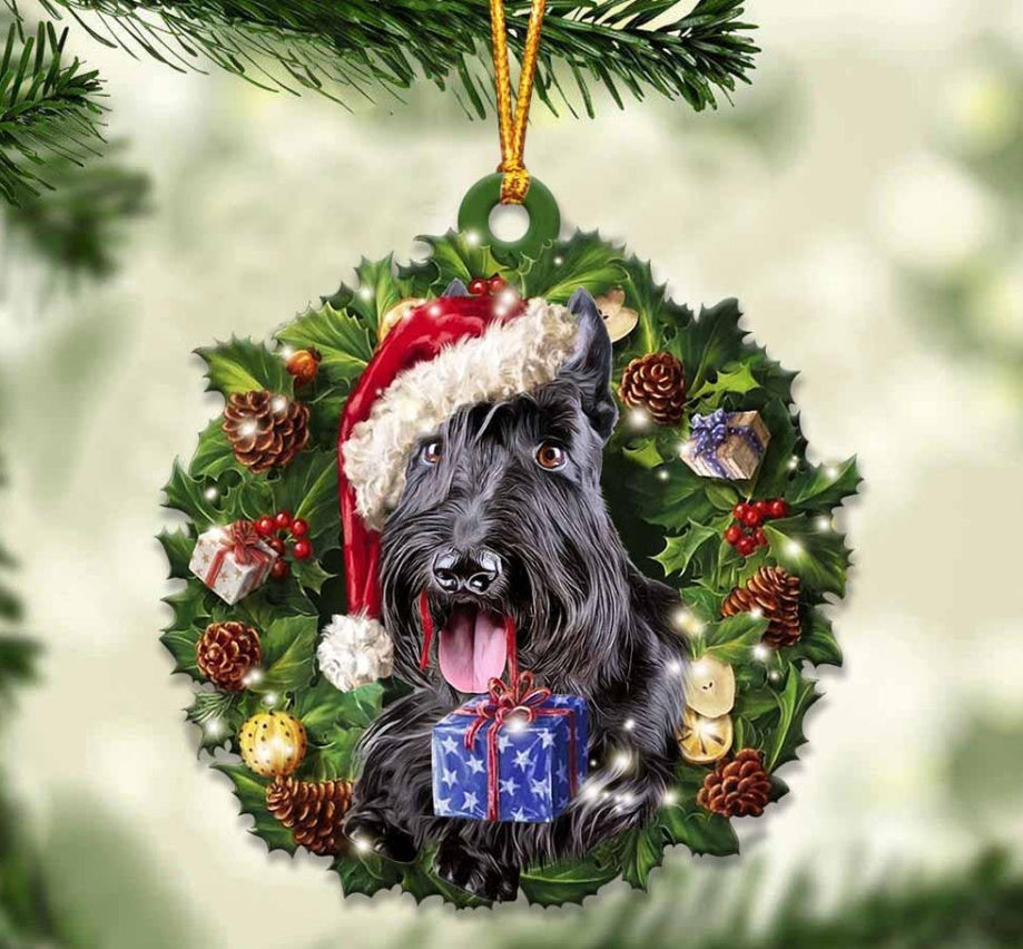 Sleeping Dog Angel Car Pendant, Acrylic Hanging Ornament for Cars, Doors & Home Decor