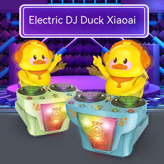 Dance Party Starter: Children's Electric Universal DJ Duck Toy (Plastic).