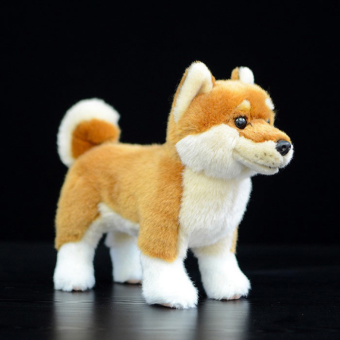 The Perfect Snuggle: Cute Dog Plush Doll (Soft KK Material, $\mathbf{28\text{cm}}$ Length).