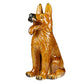 Tang Sancai Dog Ceramic Crafts, Handmade Chinese-Style Dog Ornaments (Multiple Breeds & Sizes)