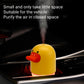 Cozy Comfort: Cartoon Cute Duck Humidifier & USB Atmosphere Lamp.