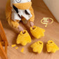 Cozy Steps: Cute Duck Paw Full Pack Indoor Cotton Slippers (Warm & Non-Slip).
