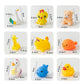 Vinyl Rubber Yellow Duck & Animal Water Toy – Soft Floating Bath Toy Collection