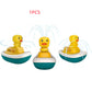 Bath Time Blast: Explosive Little Yellow Duck Baby Water Toy Assortment (Plastic).