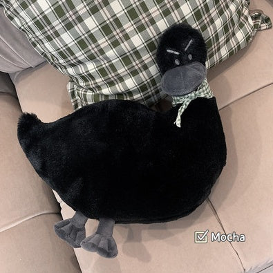 INS Net-Red Girl Heart Funny Duck Plush Toy – Ugly-Cute Duck Sofa Pillow Gift