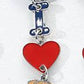 INS Love Dog Pendant, Metal Bag Charm & Keychain Accessory