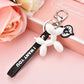 Balloon Dog Keychain, PVC Doll Pendant for Bags, Keys & Gifts